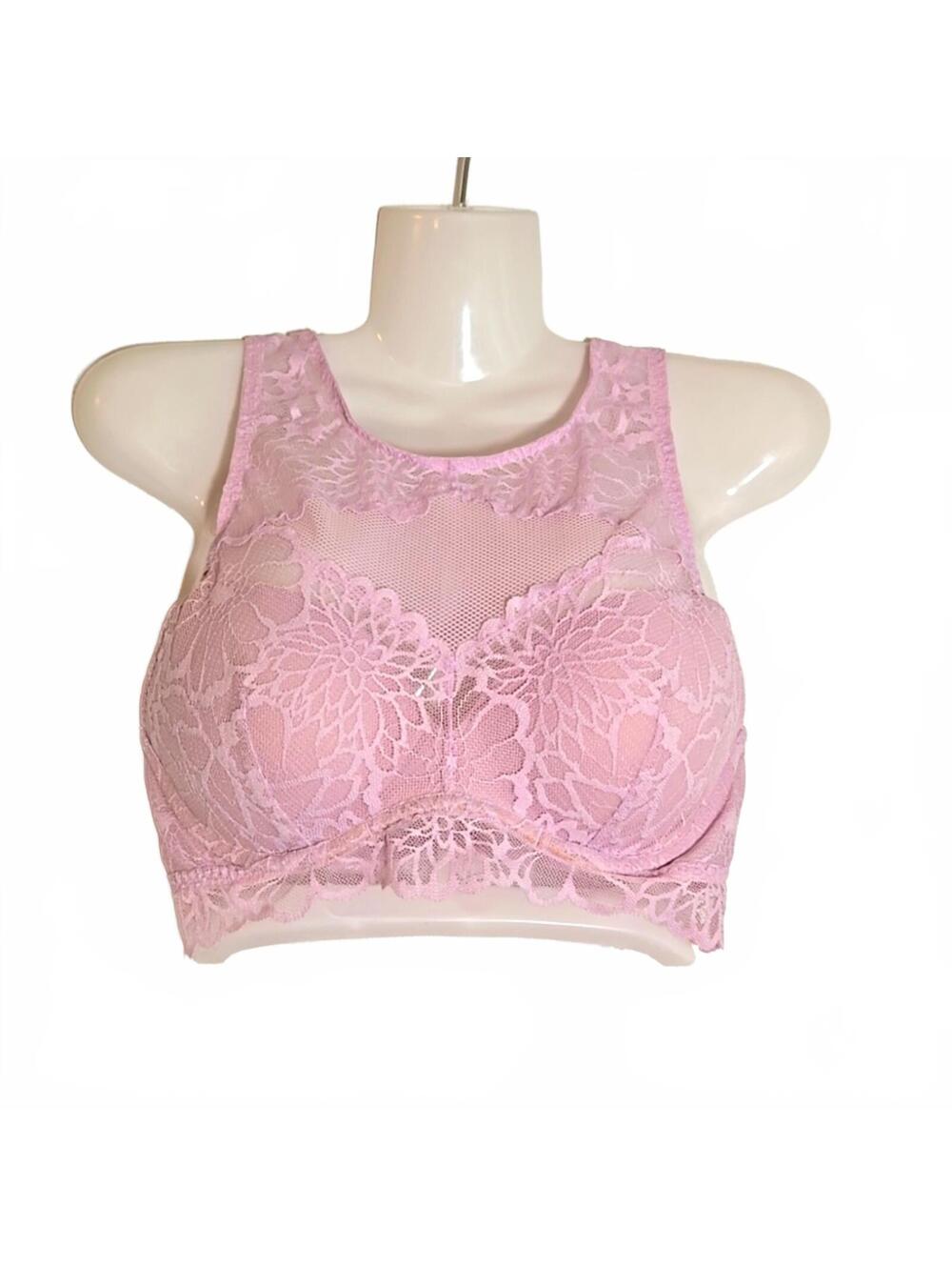 Victoria's Secret Lace Underwire Bralette - Light Pink Size Small